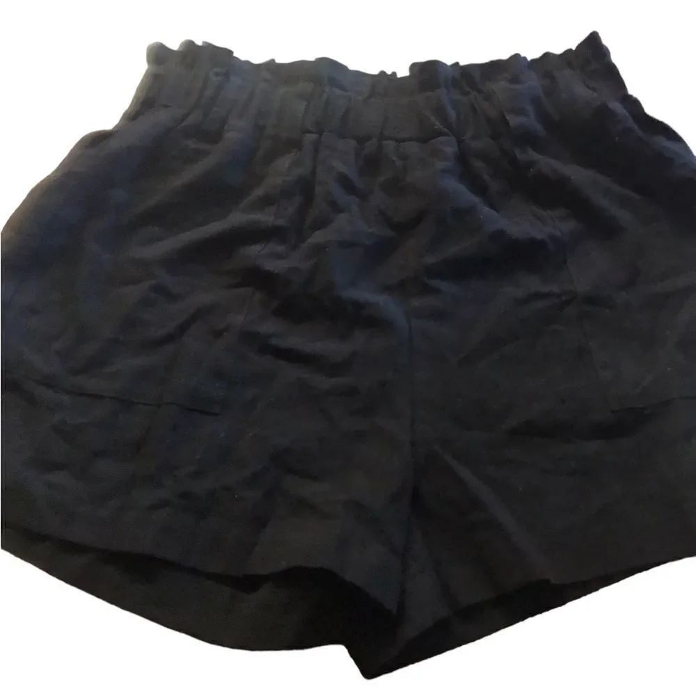 Shein size XL black linen shirts like new see pic